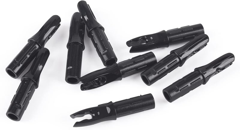 Yls 30Pcs Archery Arrow Nocks 0.246 inch Inside Diameter Inserts 6.20mm Carbon Arrows Nock for Archery Standard Size DIY Arrows Hunting Shooting - Image 5
